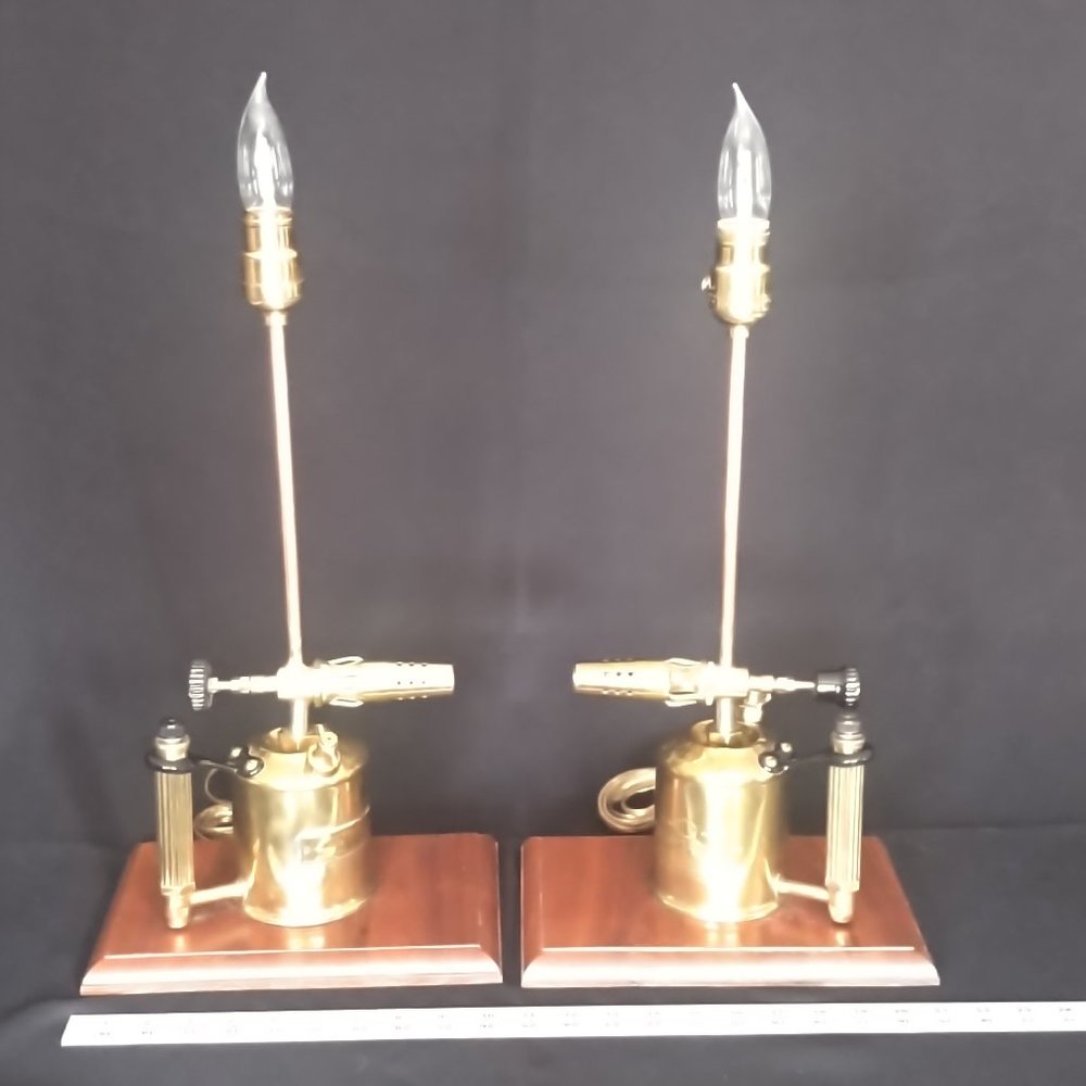 Blow Torch Lamps